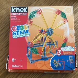 New K'NEX Education Steam 143PC Gears